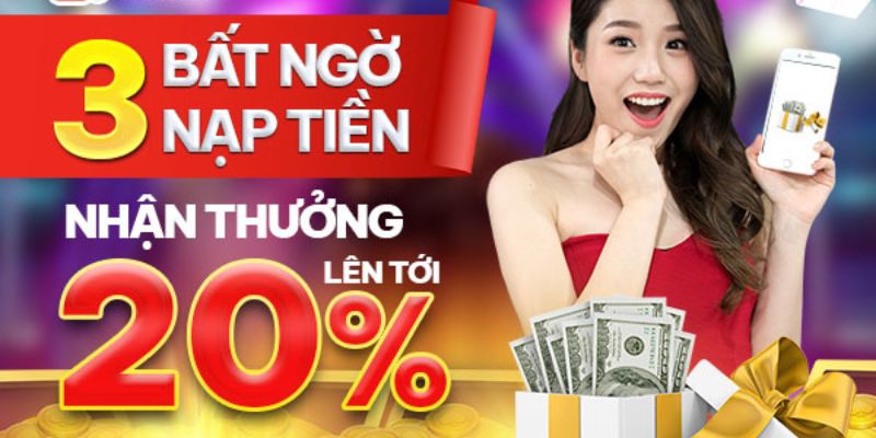 Chiết khấu 20% khi nạp tiền cho người chơi